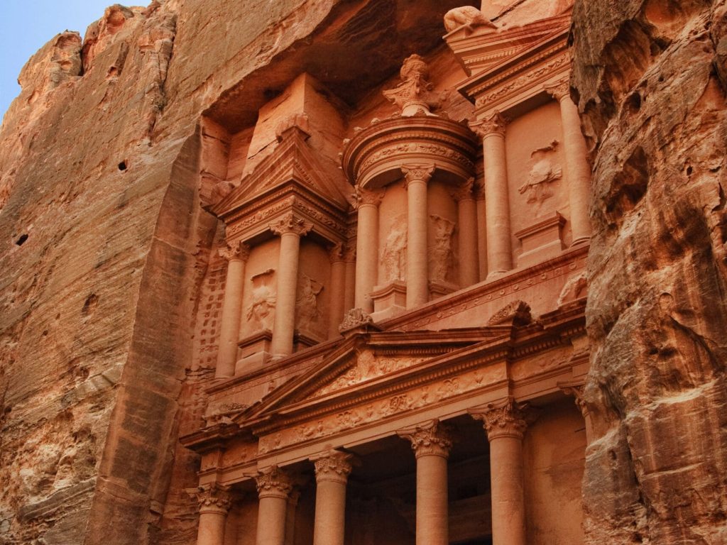 Al Khazneh, The Treasury in Petra, Jordan
